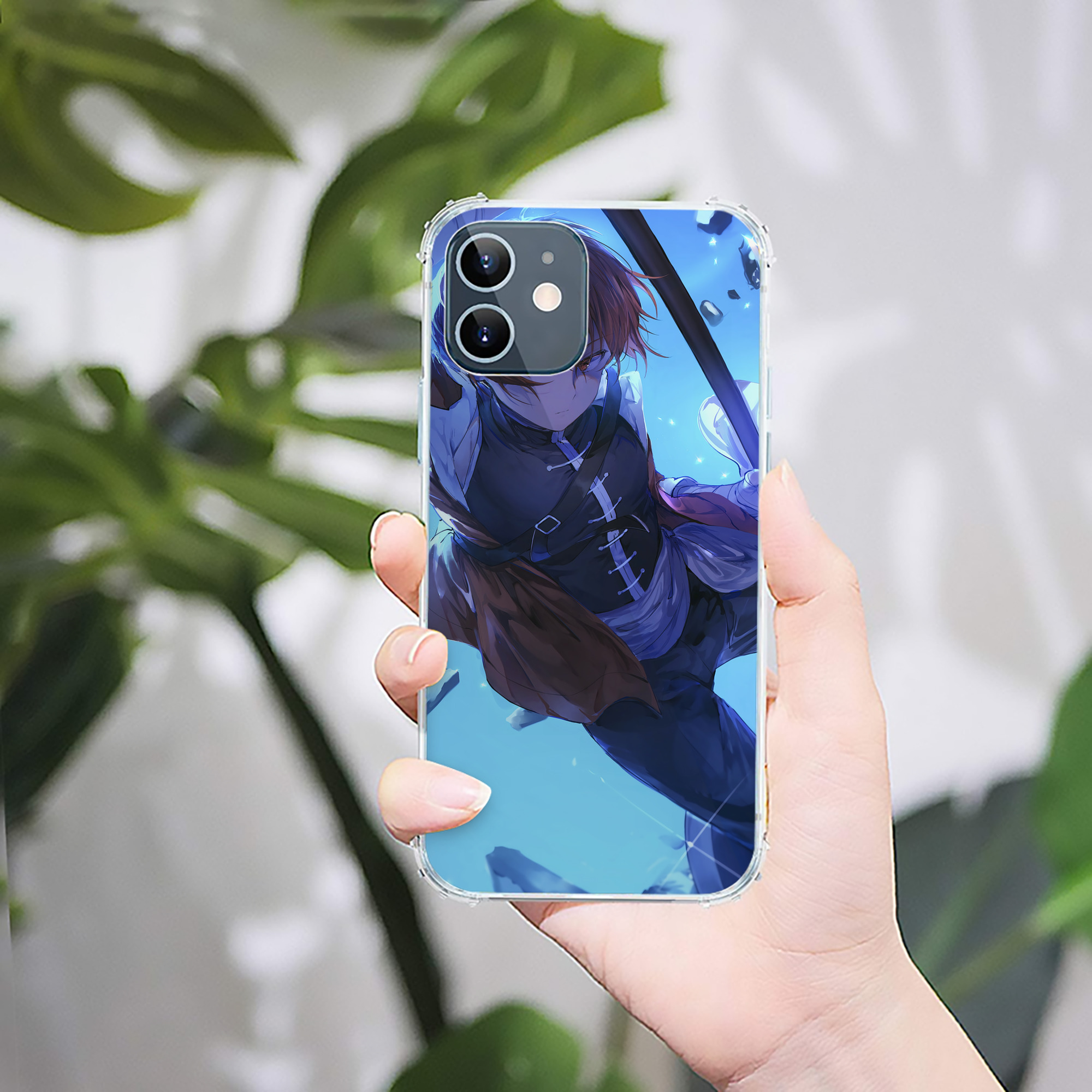 （画像用） 葬送のフリーレン Frieren 【iPhone 12シリーズ対応】透明スマホケース（クリアソフトケース）